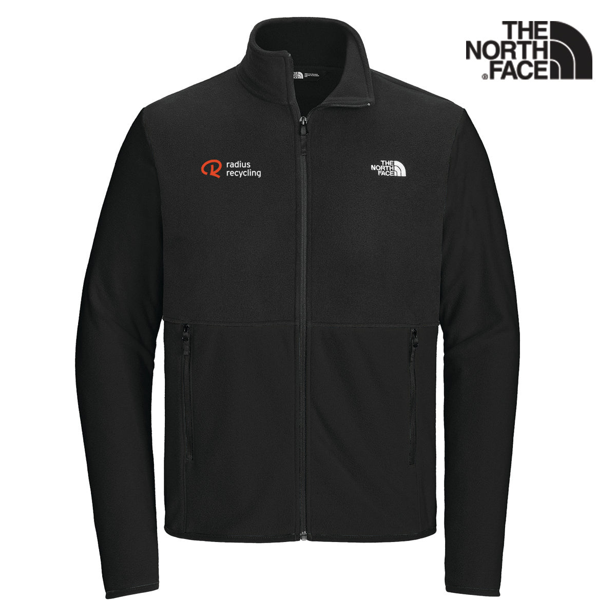 Radius Mens North Face Glacier Full Zip Fleece