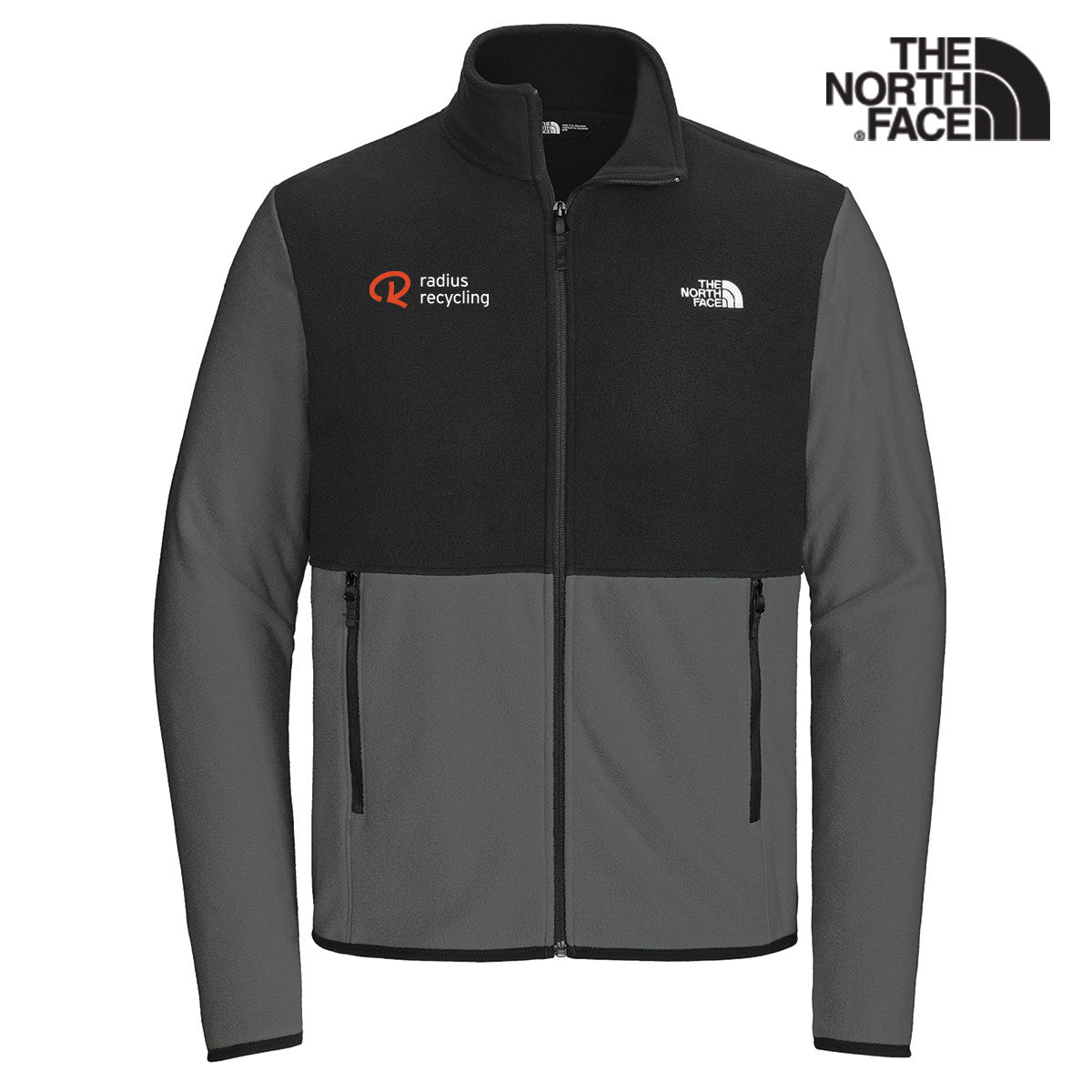 Radius Mens North Face Glacier Full Zip Fleece