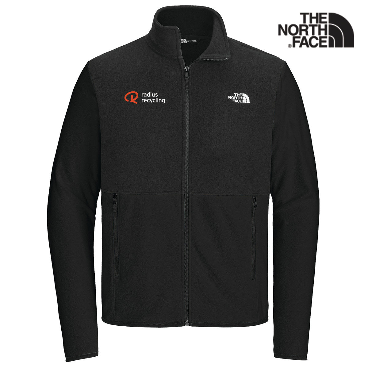 Radius Mens North Face Glacier Full Zip Fleece