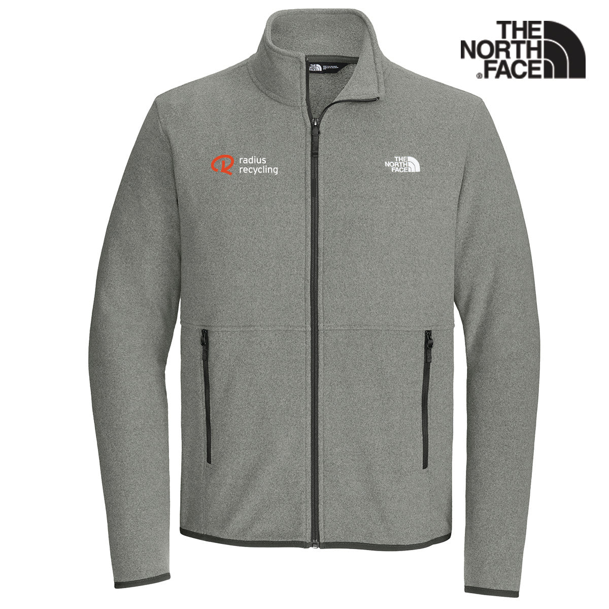 Radius Mens North Face Glacier Full Zip Fleece