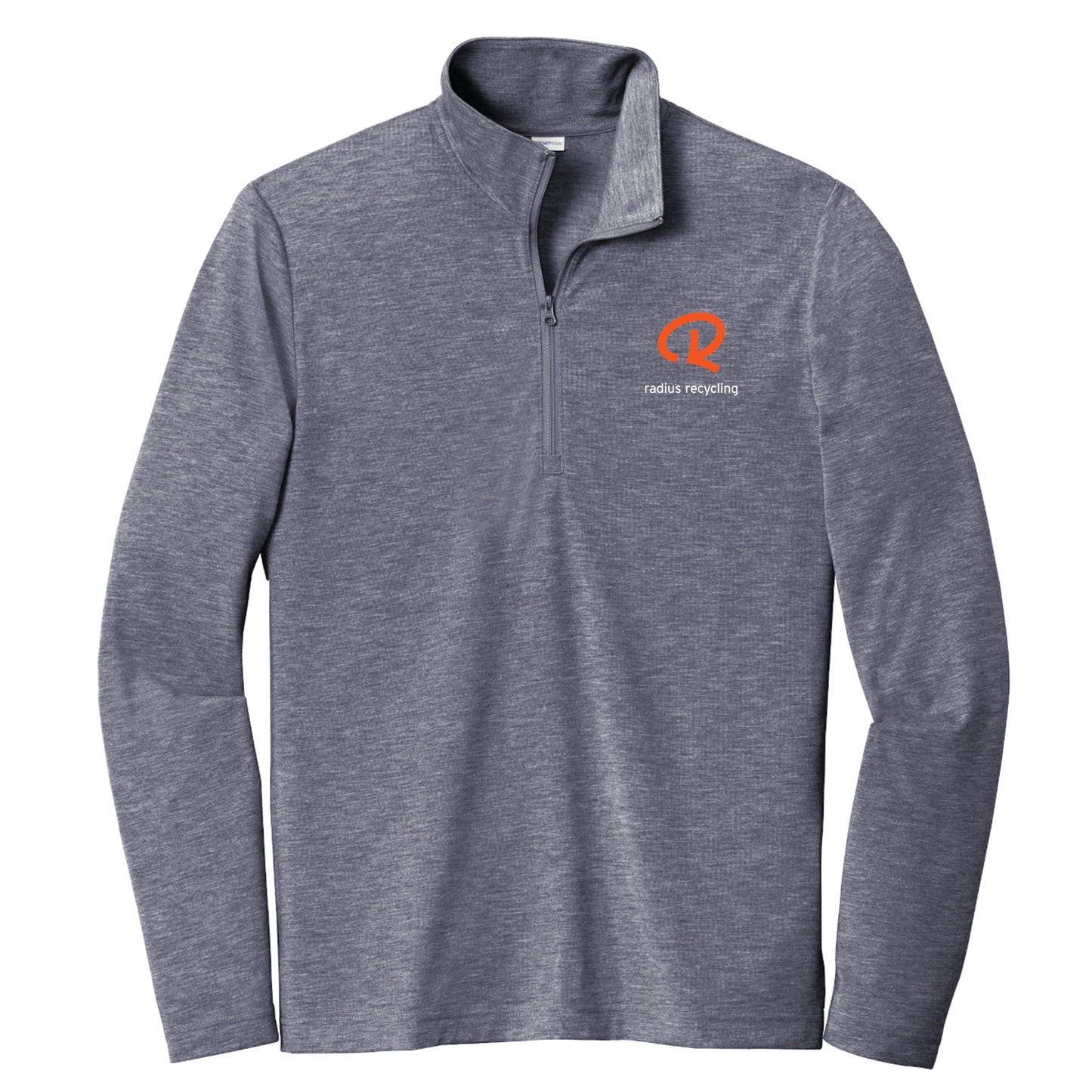 Radius Men's Sport-Tek Tri-Blend 1/4 Zip Pullover