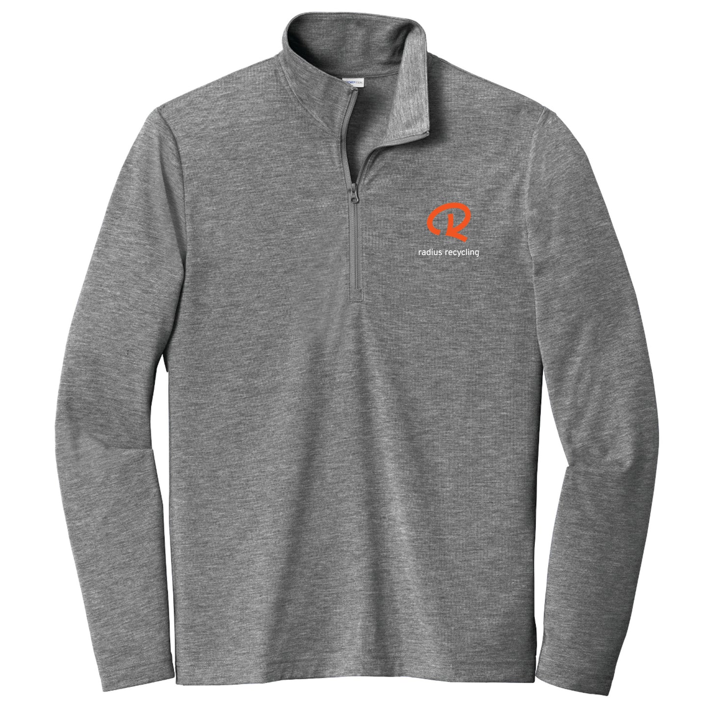 Radius Men's Sport-Tek Tri-Blend 1/4 Zip Pullover