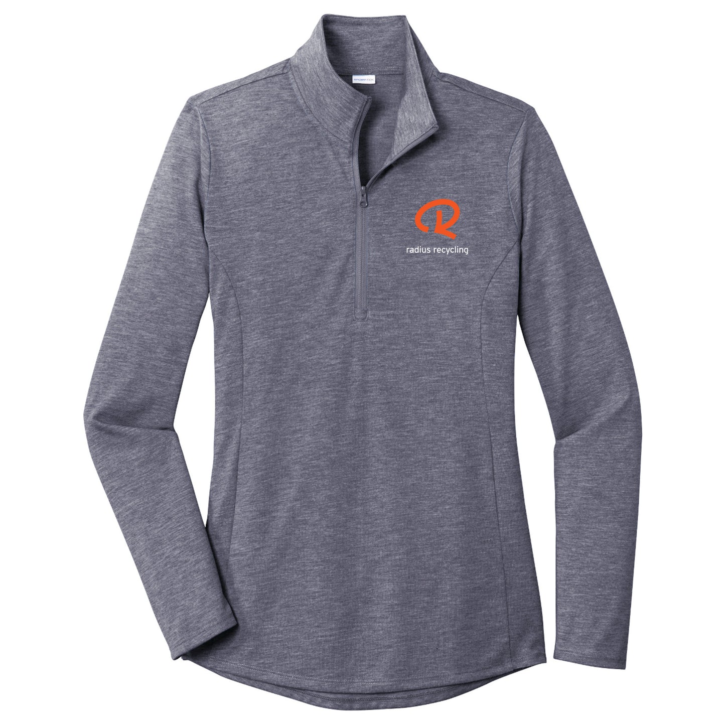 Radius Ladies Sport-Tek Tri-Blend 1/4 Zip Pullover