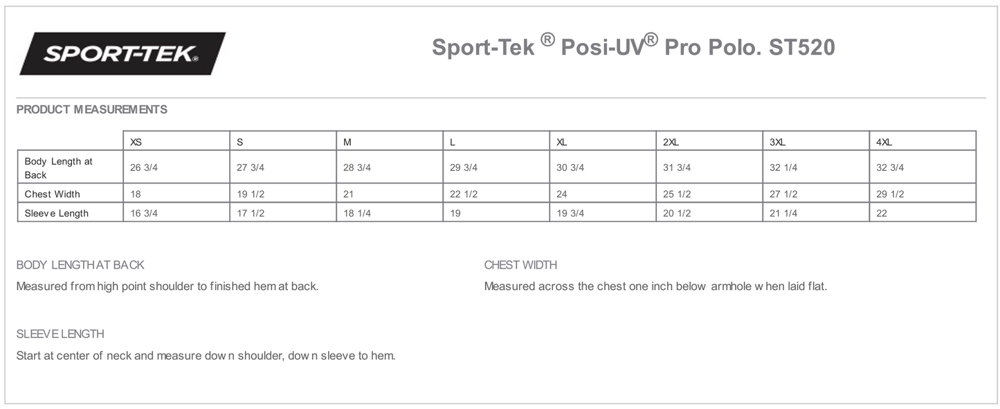 Radius Men's Sport-Tek Posi-UV Pro Polo
